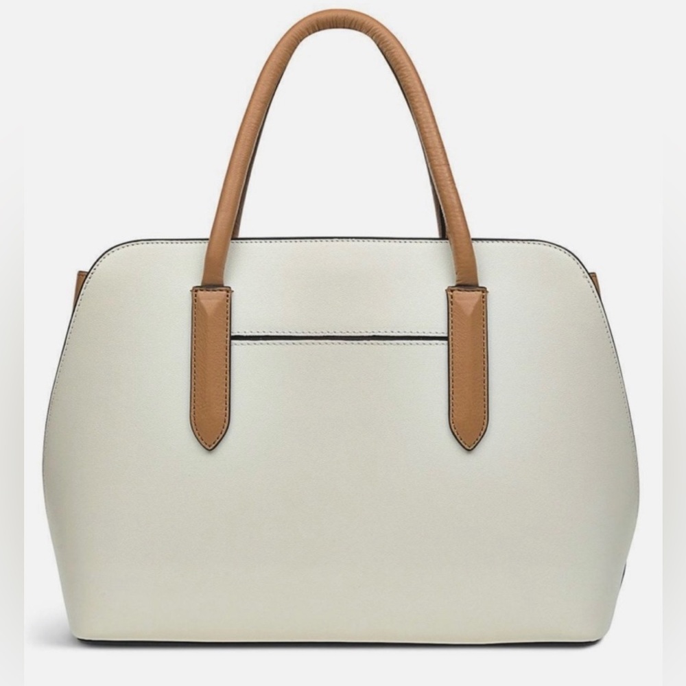 Radley London Liverpool Street 2.0 Orange Blossom Leather Multiway Ivory Handbag - Picture 3 of 16